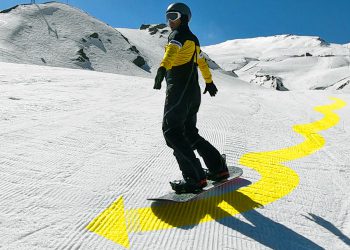 تکنیک Garlands در اسنوبرد